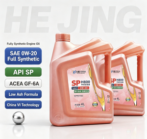Aceite de Motor ILSAC GF-6A 0W-20 API SP, Aceite de Motor Híbrido Totalmente Sintético para <span class=keywords><strong>Toyota</strong></span>, Honda, Lexus - Product Image 1