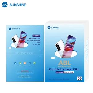 Film Hydrogel Flexible Anti-Lumière Bleue SUNSHINE 057HB Prix Usine 50 PIÈCES Film <span class=keywords><strong>de</strong></span> Protection Écran Téléphone Mobile Anti-Lumière Bleue - Product Image 6