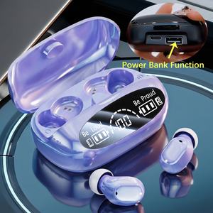 Auricolari True Wireless M151 con Design In-Ear, Bluetooth V6.0, Display Digitale a Specchio e Funzione Power Bank, Custodia di Ricarica da 400mAh - Product Image 1