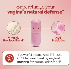 Probióticos Vaginales para Mujeres, Mejoran la Inmunidad y el Equilibrio del pH, Mezcla de Prebióticos y Lactobacillus, Flora, 60 Cápsulas, Envase CN/GUA - Product Image 3