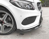 Spoiler de pare-chocs avant, accessoires extérieurs, lèvre de pare-chocs avant, kit carrosserie pour Mercedes Classe C W205 2015-2018