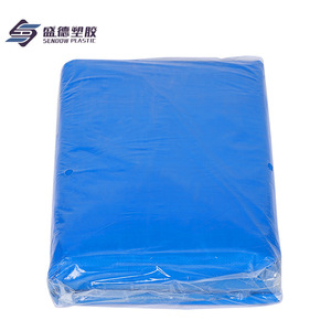 Shengde Blue PE Tarpaulin 100g Double Orchid <b>Waterproof</b> Sunshade Cover Industrial Agricultural Use - Product Image 1