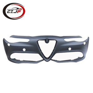 Parachoques delantero deportivo CZJF con orificio para remolque, orificio para radar, orificio de pulverización de agua para <span class=keywords><strong>Alfa</strong></span> <span class=keywords><strong>Romeo</strong></span> Giulia 2017 2018 2019 2020 50548804 - Product Image 3