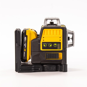 Profesional 4D 16 líneas nivel láser de haz <span class=keywords><strong>verde</strong></span> <span class=keywords><strong>autonivelante</strong></span> 360 línea cruzada rotativa para construcción con trípode Nivel láser - Product Image 2