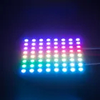 Écran LED WS2812 WS2812b, panneau LED RGB, matrice lumineuse, flexible, programmable, écran numérique SMD5050