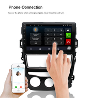 Autoradio Android 11, 8 cœurs, IPS, 4 go/64 go, DSP 48EQ, Carplay 2din, stéréo, unité centrale pour voiture Toyota Vios Yaris (2018, 2019, 2020)