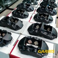 Upgrade GT6 6 Pot Big Brake Kit Caliper Set dengan Cakram Rem untuk Audi Mercedes-Benz BMW Porsche Volkswagen VW Toyota Lexus Jeep
