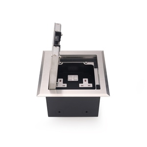 Cajas de Suelo con Tapa Plana de Cierre Suave y Módulos de Alimentación, Datos y USB para Sistemas de Conferencia Inteligentes - Product Image 4
