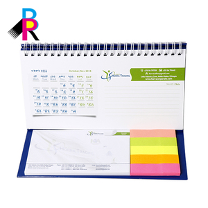 Planificateur mensuel et quotidien personnalisé à prix abordable, reliure spirale, écologique, durable, <span class=keywords><strong>calendrier</strong></span> de bureau imprimé, photo - Product Image 1