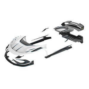 BatFury-Kits de carrosserie en fibre de carbone pour F-errari 296 GTB, capot avant, jupe latérale, coffre, aileron arrière, pièces détachées pour voiture - Product Image 1