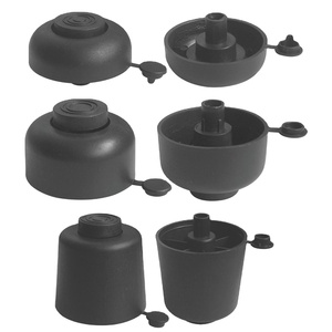 JML001 Accessori per Mobili, Piedini Regolabili in Plastica con Leva - Product Image 1