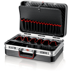Valise à outils Vision24 en métal à coque rigide avec compartiments organisés pour le rangement et le transport d'outils professionnels - Product Image 1
