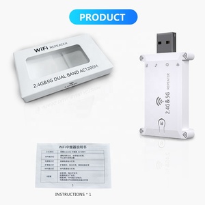 Répéteur de signal Wi-Fi de poche AC1200Mbps 2.4G 5G longue portée pour la maison LGX-D1 – Installation simple, amplificateur de signal, Wi-Fi ultra-rapide - Product Image 6