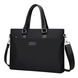 Fashion Waterproof Nylon Travel Briefcase High Quality Large Capacity Handbag with Trim for Shoulder Crossbody <b>Laptop</b> Bag, - Product Image 5