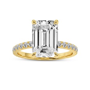 Fashion Rose Gold Lab Grown Diamond <b>Ring</b> for Women with Timeless Vintage Inspired Elegance Suitable for Daily Wear Party Wedding - Product Image 3