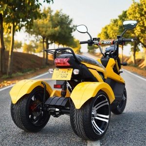 60V 1000W Powerful Electric Tricycle Scooter Open Body 3-Wheel Trike 50-60km/h <strong>2</strong> <strong>Passengers</strong> - Product Image 4
