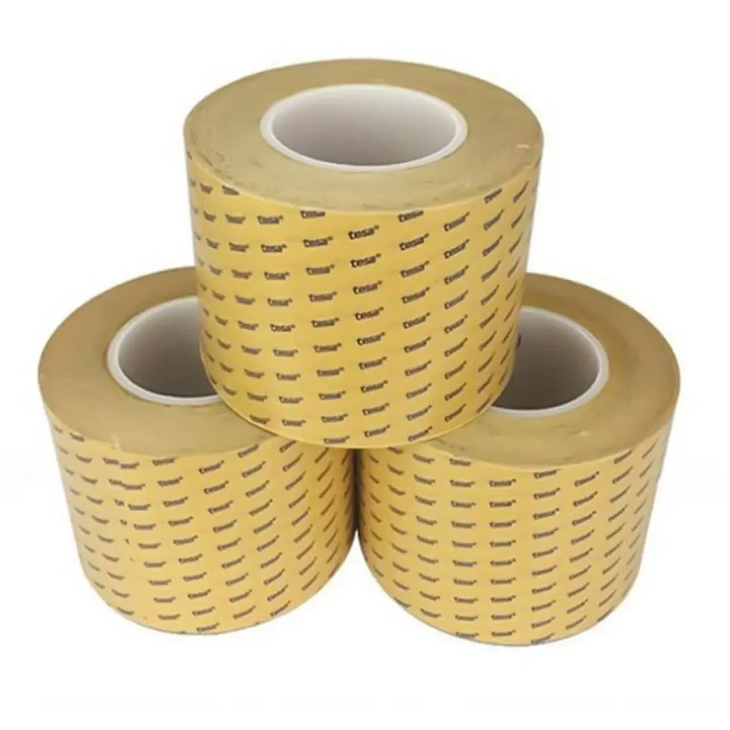 Tesa 68549 transparent double-sided self-adhesive tape PET base material and modified acrylic adhesive system