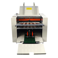 Utilisation électrique automatique de machine de pliage de papier croisé de contrôle d'écran tactile pour le papier, les feuilles de cuivre, les invitations, les billets, les dessins