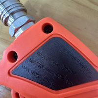 Pistolet de lavage de voiture EPI 3/8 intégré avec rotation et verrouillage automatique, lance courte 4500 psi pour nettoyage haute pression
