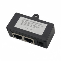 2.5G PoE injecteur combinateur 802.3af conforme 12-48V DC à POE pont d'alimentation pour Points d'accès caméras IP commutateurs réseau