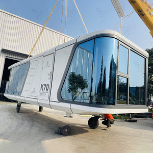 Espacio de Visualización Panorámico, Área de Expansión del Hotel Cápsula, Tema de Astronauta, Alojamiento y Desayuno, Campamento con Parrilla de Carbón, Aluminio de Aviación - Product Image 3