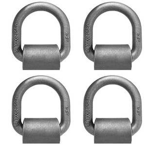 ห่วงเชื่อมต่อแบบ D ขนาด 1/2 นิ้ว รับน้ำหนักได้ 12000 ปอนด์ สำหรับรถพ่วงและรถบรรทุก ใช้สำหรับควบคุมสินค้าและอุปกรณ์เสริม - Product Image 5