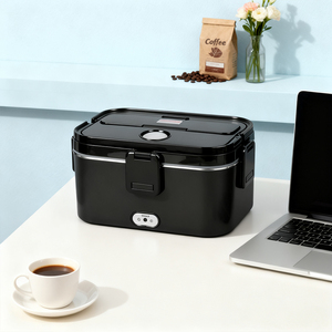 Boîte à lunch électrique portable de qualité alimentaire 304 SS 1,8 L, sans eau, pour garder les <span class=keywords><strong>repas</strong></span> au chaud, pour la maison, la voiture, le <span class=keywords><strong>camion</strong></span>, le bureau, l'extérieur - Product Image 1