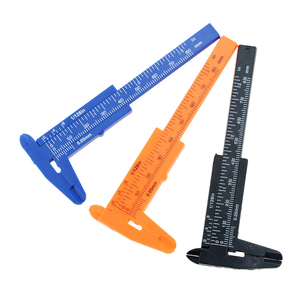 Calibrador Vernier portátil de peso ligero a precio barato, herramientas de calibre de tamaño de medición de joyero, Mini calibrador de plástico de 0-80mm - Product Image 6
