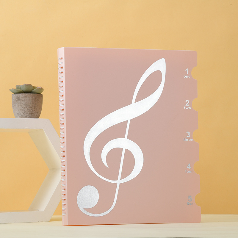 Pagina interna trasparente rosa