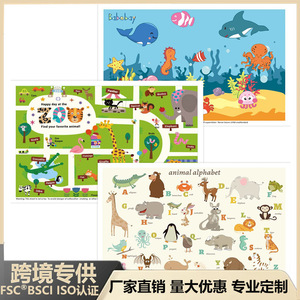 แผ่นรองจานเด็กแบบใช้แล้วทิ้ง Tw5621 เป็นมิตรกับสิ่งแวดล้อม กันน้ำ กันน้ำมัน สำหรับใช้ในบ้านและการเดินทาง ทำความสะอาดง่าย ผลิตจากเมืองเหวินโจว - Product Image 2