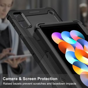 Para Xiaomi <span class=keywords><strong>Redmi</strong></span> <span class=keywords><strong>Pad</strong></span> 10,6 1 pulgada <span class=keywords><strong>3</strong></span> N 1 capas funda protectora resistente para tableta viene con ranura para bolígrafo y soporte - Product Image 5