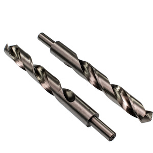 Nouvel ensemble de 8 forets hélicoïdaux en acier rapide, finition argentée, tige réduite de 1/2 pouce, modèle 4341, par le fabricant leader 2026 - Product Image 6