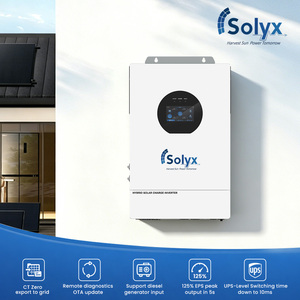 UL1741 10KW Hybride à Phase Divisée Double MPPT 90-450Vdc 120A AC 220A Charge PV 6 Unités en Parallèle MS 10KW 1 Certifié UL1741 10kW Spl - Product Image 1