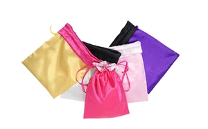 Multi Purpose Dust Cover Storage Bags Thick Silk Satin Cloth <b>Pouch</b> With Drawstring for Woman <b>Man</b> - Product Image 2
