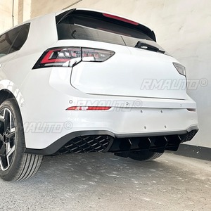 Diffusore Posteriore per Golf 8.5 Rline, Spoiler per Paraurti, Protezione Stile Rline, Kit Carrozzeria per Golf 8.5 - Product Image 3