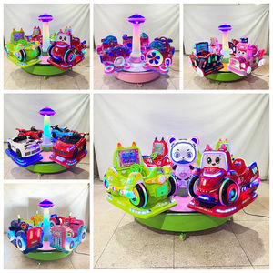 Precio de Fábrica, Carrusel Moderno para Parque de Atracciones, Ahorra Espacio, de Alta Calidad, para 4 Personas, en Venta - Product Image 5