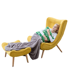 Modern Leisure Fabric <b>Sofa</b> Chair for Dining Bedroom Hotel and Apartment for Living Room and Balcony Use - Product Image 4