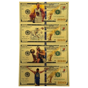 4 Modelos de Billetes de Dólar Estadounidenses Stephen <span class=keywords><strong>Cuy</strong></span> en Oro de 24k para Regalos - Product Image 1