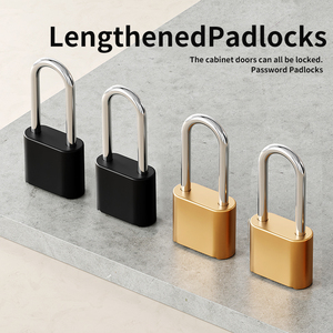 लंबे समय तक पासवर्ड सफारी भारी-शुल्क 4 अंकों के संयोजन पैडलॉक भारी-शुल्क 4-अंकों का संयोजन पैडलॉक - Product Image 5