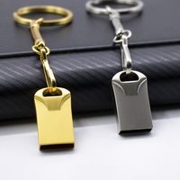 Clé USB authentique du fabricant, mini clé USB 128 Go avec porte-clés cadeau
