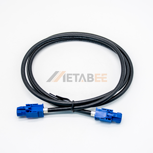 HSD 4 <strong>Way</strong> <strong>Connector</strong> Female to Female Straight Solder Type High Performance Data Transfer - Product Image 2