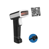Escáner de Código de Barras Ergonómico con Diseño Anti-Caídas, Compatible con Sistemas Windows/Android/Linux