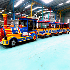 Train électrique sans rails pour parc d'attractions, centre commercial, attractions pour adultes et enfants - Product Image 6