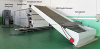 Rozijn Droogmachine Met Doorlopende Band Druivendroger Machine Voor Industriële Vruchten Dehydrator