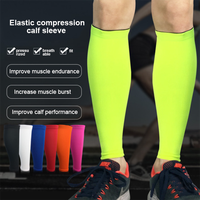 Protège-mollets de sport, chauffe-jambes pour hommes et femmes, pour le basketball, le football, la course à pied, respirants, élastiques, protection professionnelle