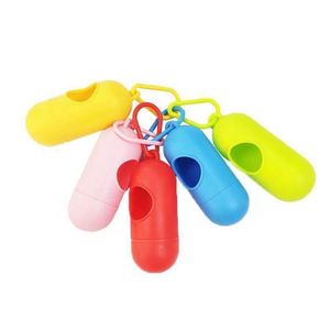 Distributeur de sacs à déjections canines portable et pliable pour l'extérieur, ramasse-crottes de voyage pour petits et grands chiens, en plastique - Product Image 6