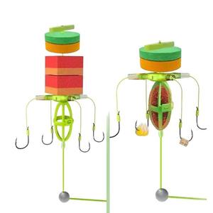 Nuevo anzuelo de pesca de agua dulce para carpa plateada y carpa de cabeza grande, tipo Flip Top, con disco anti-enredos, 50mm de largo, 25mm de ancho, anzuelo cuadrado para cebo - Product Image 4