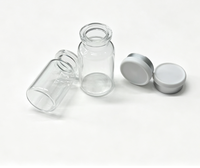 Flacon en verre transparent de 2 ml, type I, récipient en borosilicate pour l'emballage