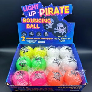 Pelota de Juguete Multifuncional de TPR con Purpurina Brillante de Pirata de la Fábrica HAPU, para Niños, Unisex, para Halloween - Product Image 5