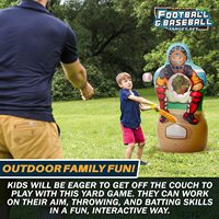 Filet de Baseball gonflable pour enfants, pour activités en plein air, attrape-sport, nouveauté,